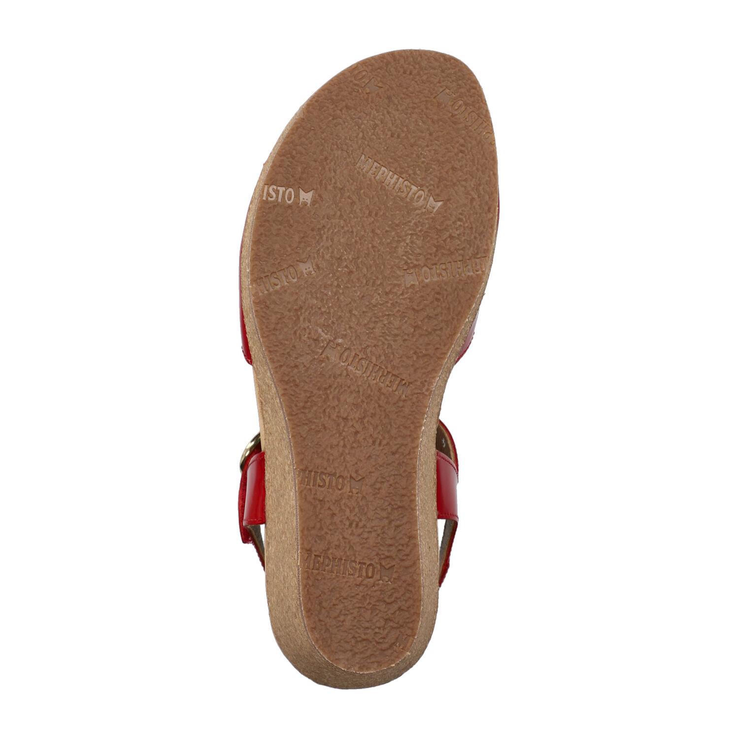 sandales femme modèle Natalya rouge - Mephisto